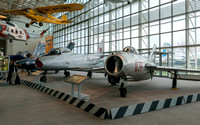 F-86 Sabre (USA) and MiG-15 (USSR)