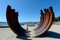Sculpture on Sunset Beach