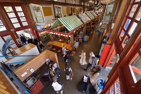 Inside the Granville Island Public Market